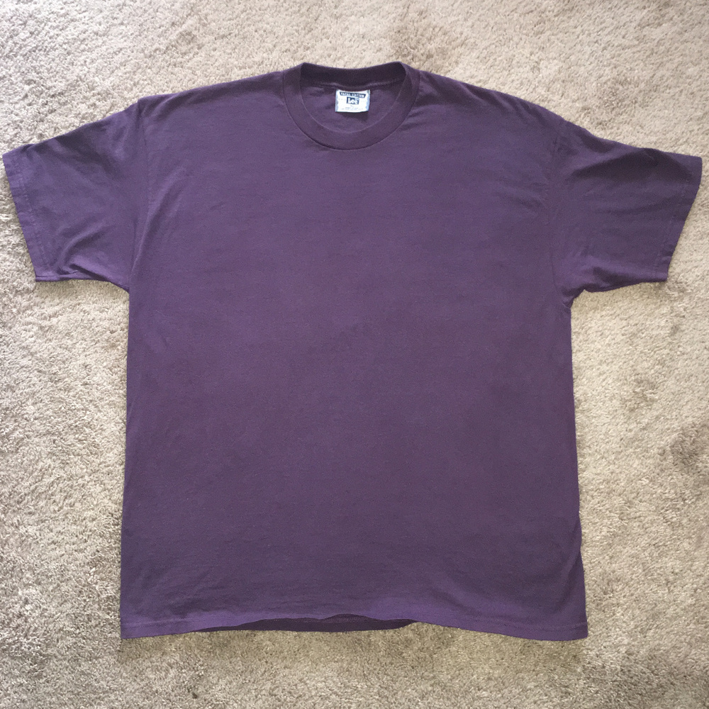 VTG LEE Total cotton XL Burgandy Color